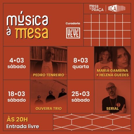 Música à Mesa: a feast of sounds and rhythms for your ears!