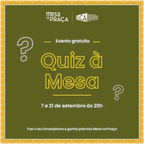 Quiz à Mesa: o teste para os conhecimentos de cultura geral!